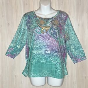 ⭐️ CHRISTOPHER & BANKS PETITE XL BLOUSE